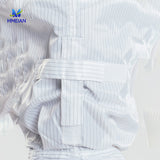 Antistatic hooded two-piece suit